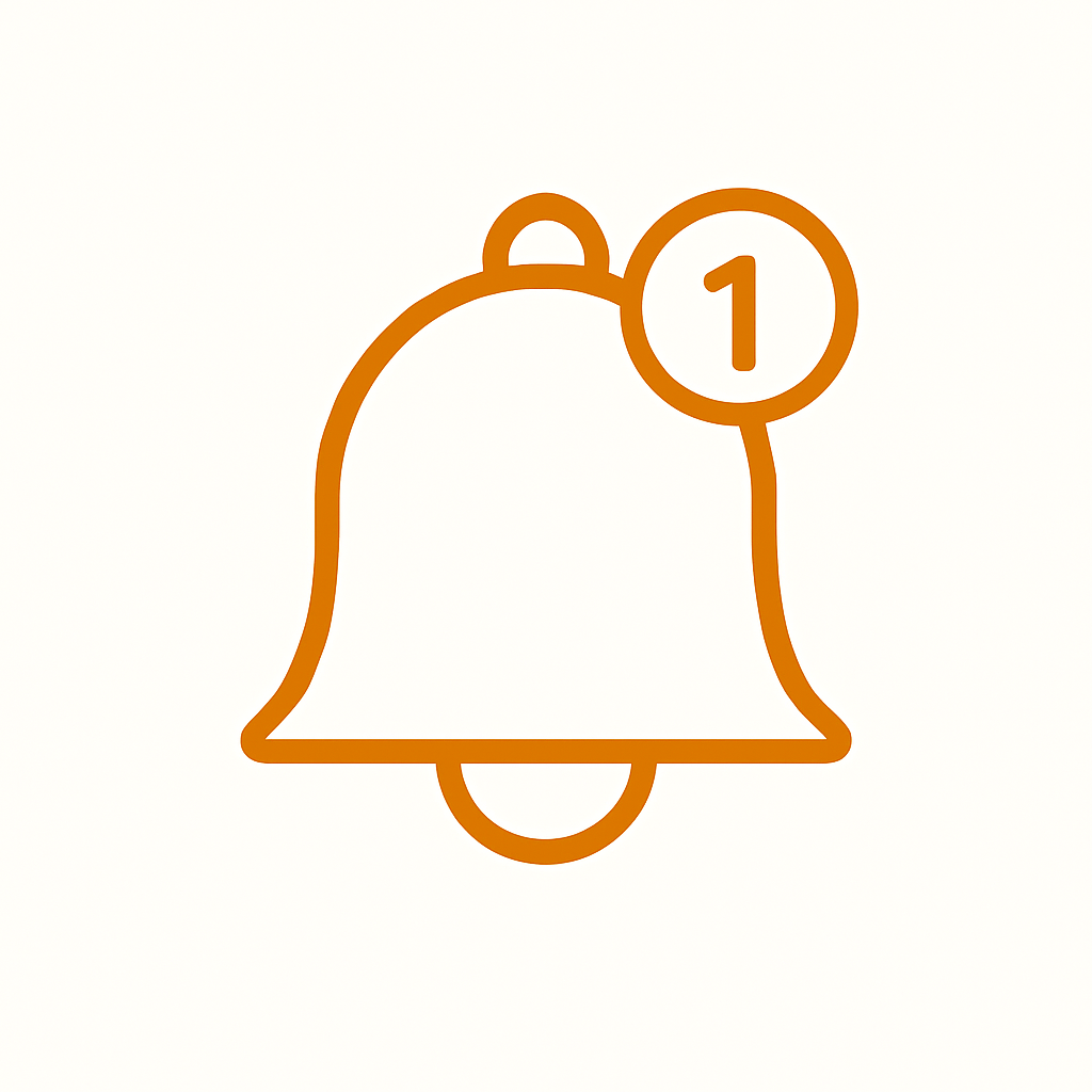 Push notifications icon